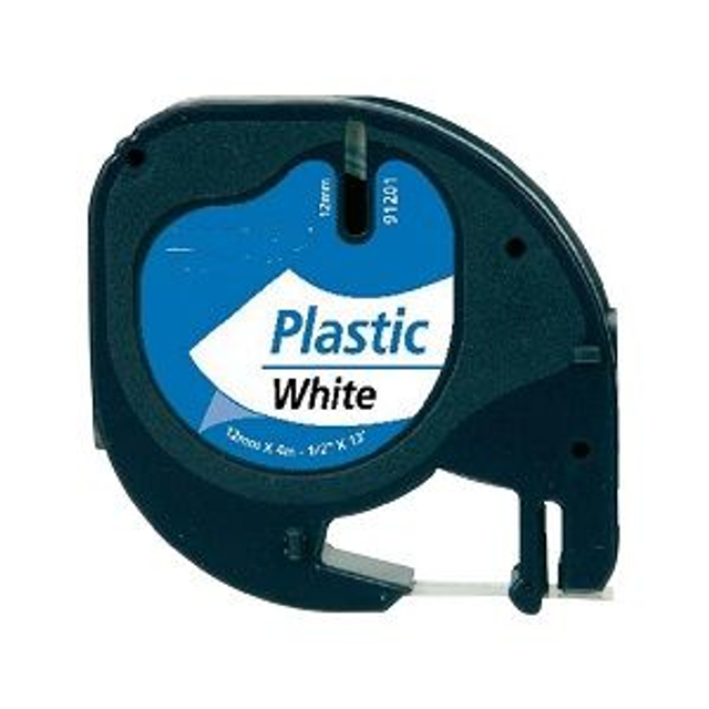 BK-White 12mmX4m Plastica for Dymo 2000 | LT100H | QX50#S0721660