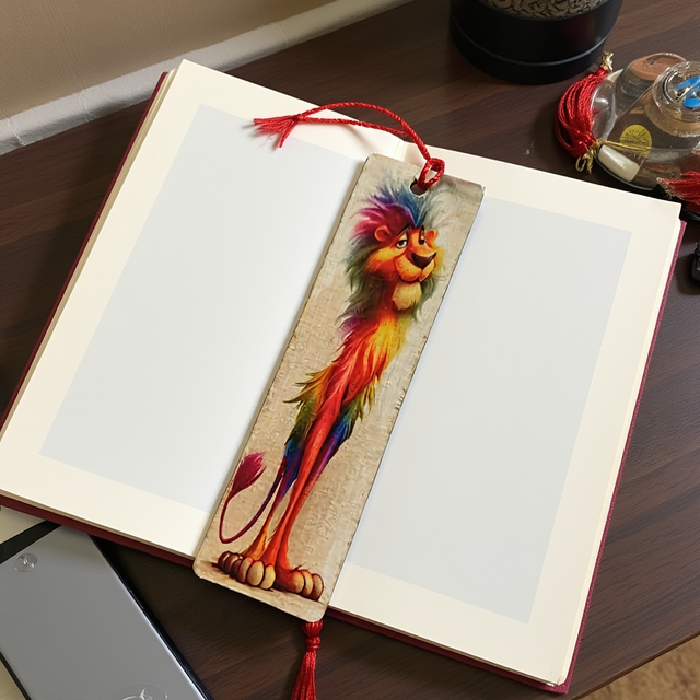 Rainbow animal bookmarks, can be brought as a set or individually