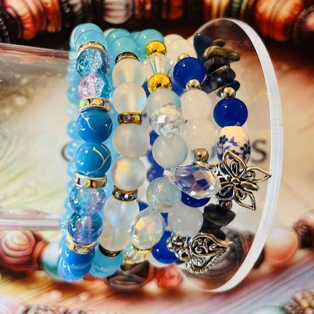 Blue Harmony – Kracht &amp; Kalmte in Armbandvorm