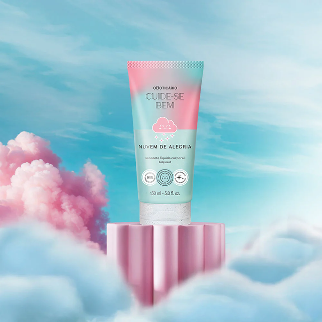 Nuvem Alegria Liquid Soap 150ml Cuide-se Bem