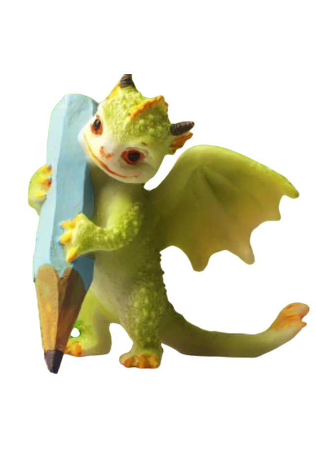 Deko Drachen Schreiberling
