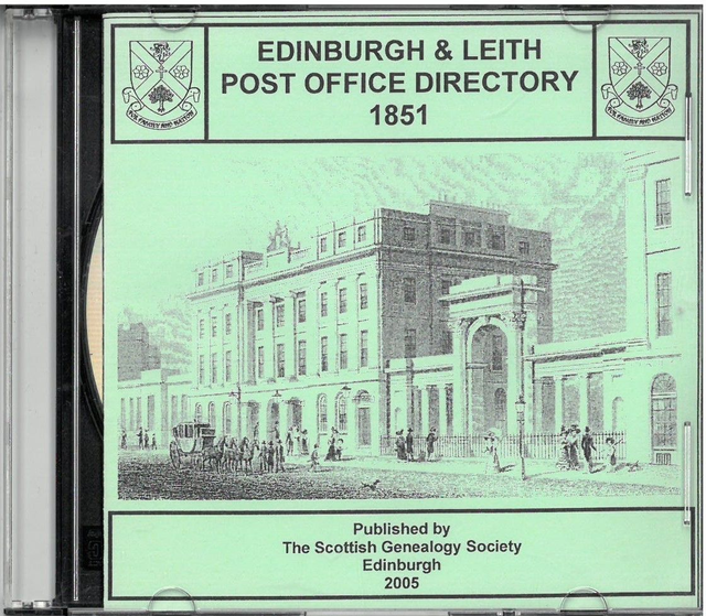 Edinburgh &amp; Leith Post Office Directory 1851