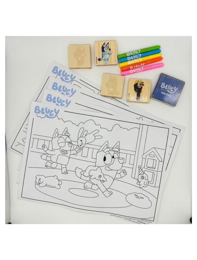 Children Wooden Stamp Set
