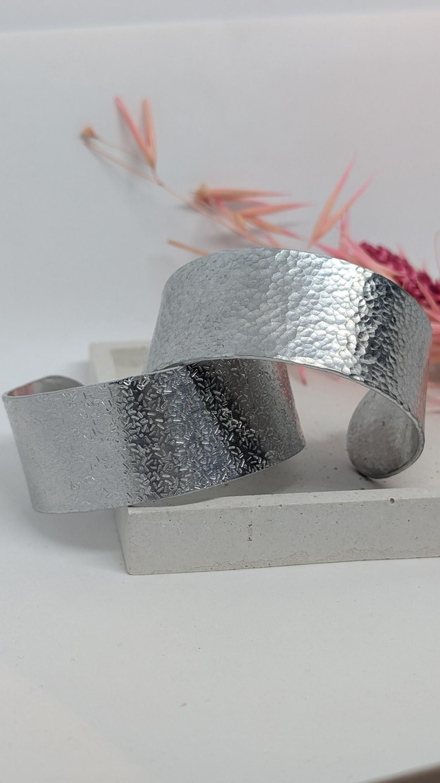 Manchette Martelée (argenté)