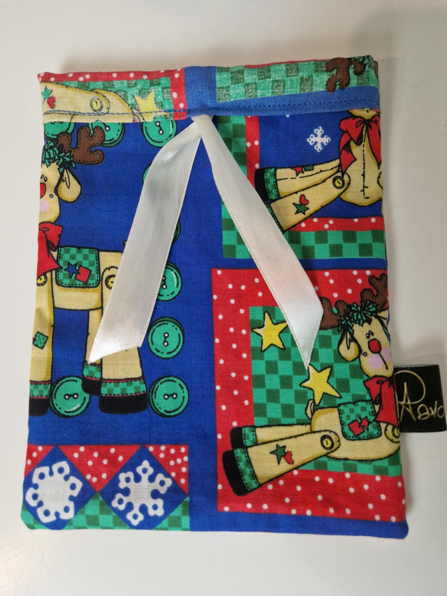 Gift pouch blue small