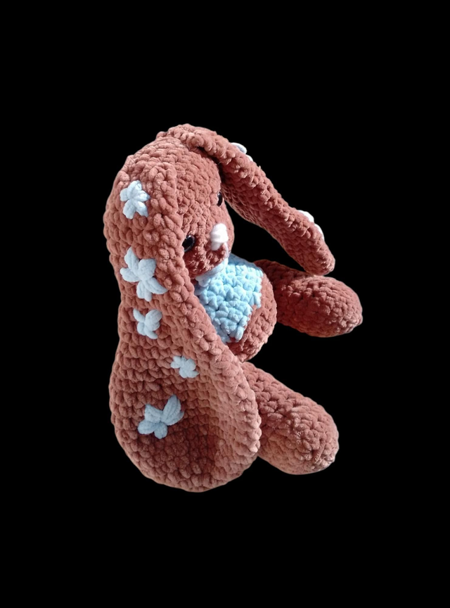 Lapin fleuri