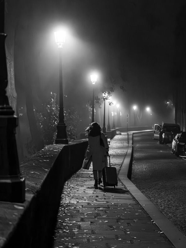 La voyageuse dans l&#039;ile St-Louis