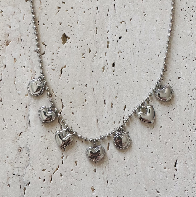 Ketting hartjes 
