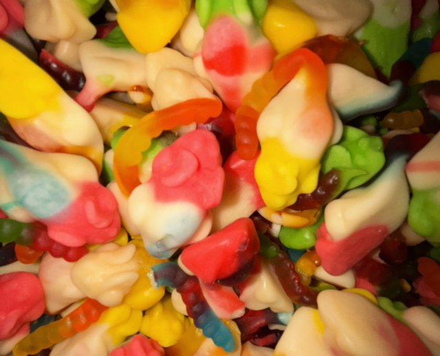 SOURIS PAILLETES HARIBO 100g