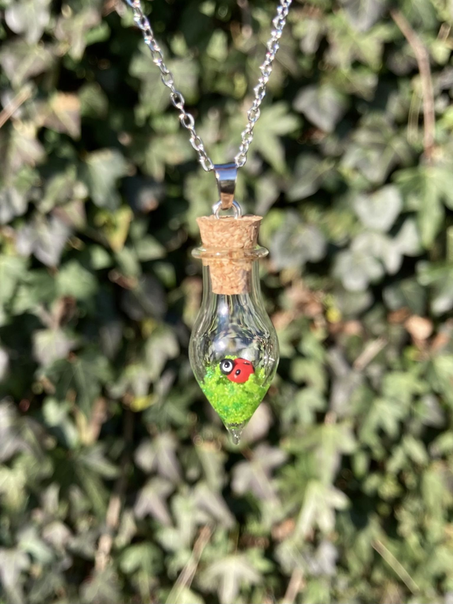 Pendentif coccinelle