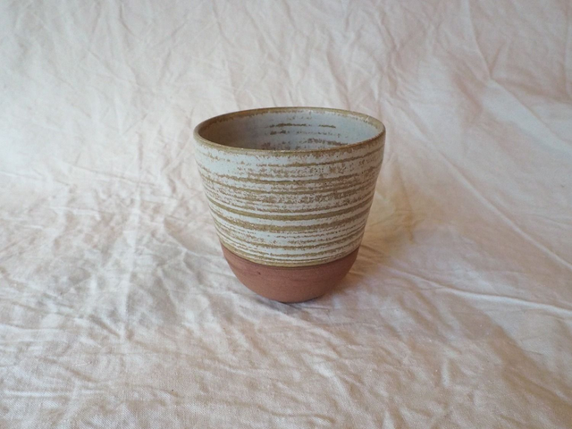 Tasse ondes bicolore