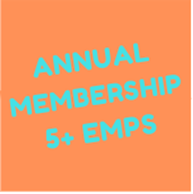 Annual Membership: 5+ employees