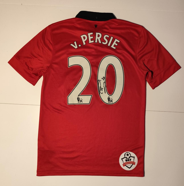 Gesigneerd shirt Robin van Persie Manchester United 