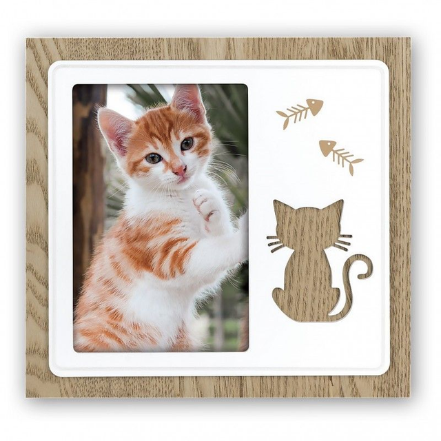 CADRE CHAT DUCHESSA VERTICAL AVEC PHOTO PERSONNALISEE FORMAT 10x15 