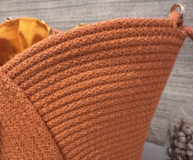 Sac Flora Orange & Terracotta