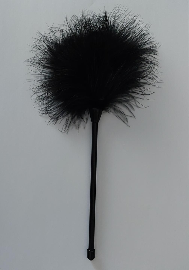 818- Plume douce noire