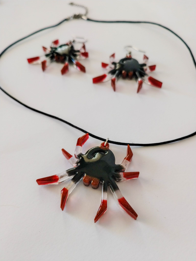 Conjunto Arañas Sangrientas