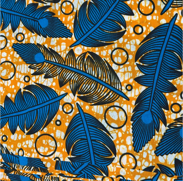 Wax Majoundi au mètre Polycoton  