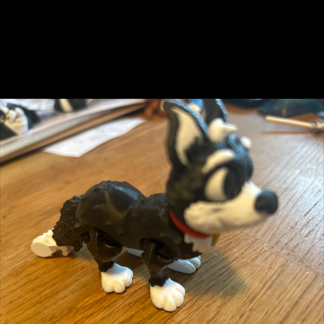 Happy Dog - Articulated.