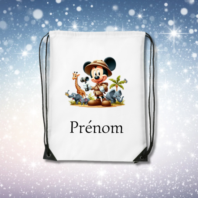 Sac Cordon Mickey Jungle