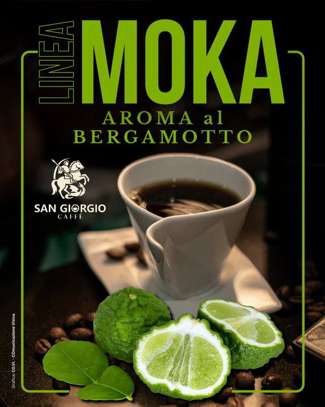 linea MOKA "aroma al BERGAMOTTO"