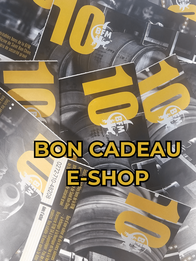 BONS valable sur notre E-SHOP, montant à sélectionner