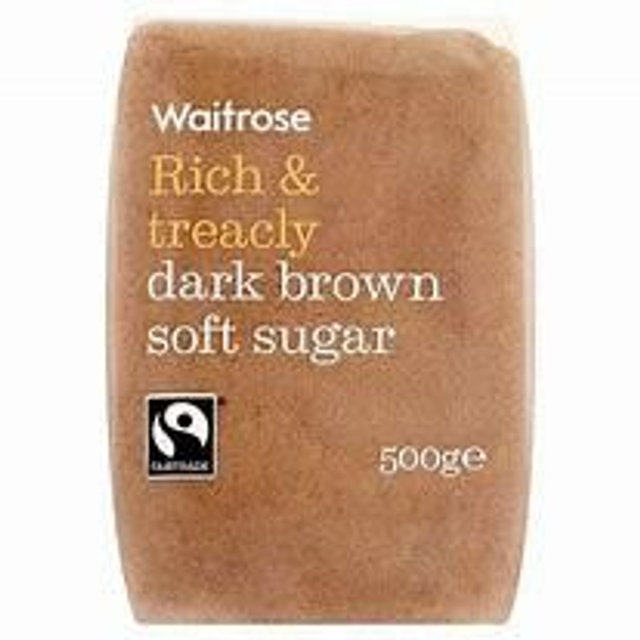 Soft Dark Brown Sugar 500g  - brand may vary