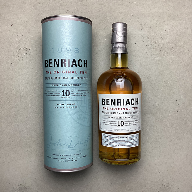 BENRIACH 10 ans The original 10 Speyside single malt scotch whisky