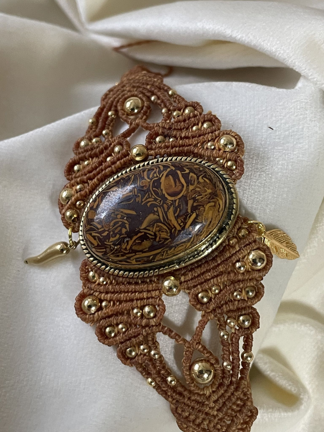 Bracelet " Racines flamboyantes"