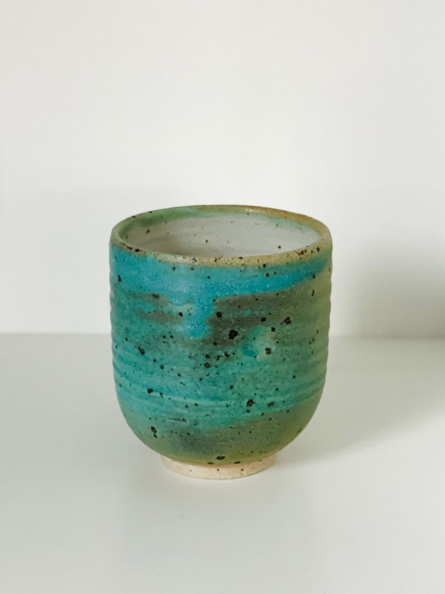 Tyrkis krus Stentøj 