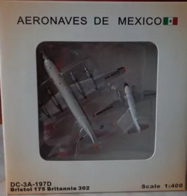 1/400 Set Aeronaves de Mexico Britannia + DC-3 von Aeroclassics
