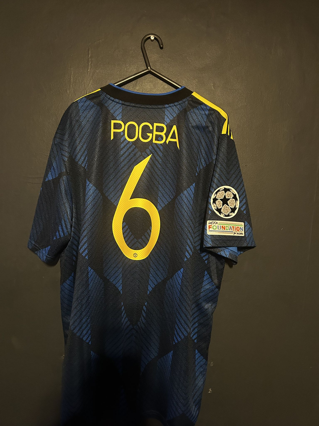 (XL) Manchester United 2021-22 Third / POGBA 6 