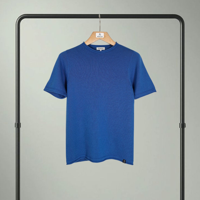 Kurzarm-Pullover "Jona" aus Bio-Baumwolle