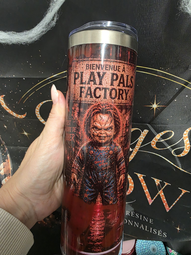 Sublimation effet sang Chucky
