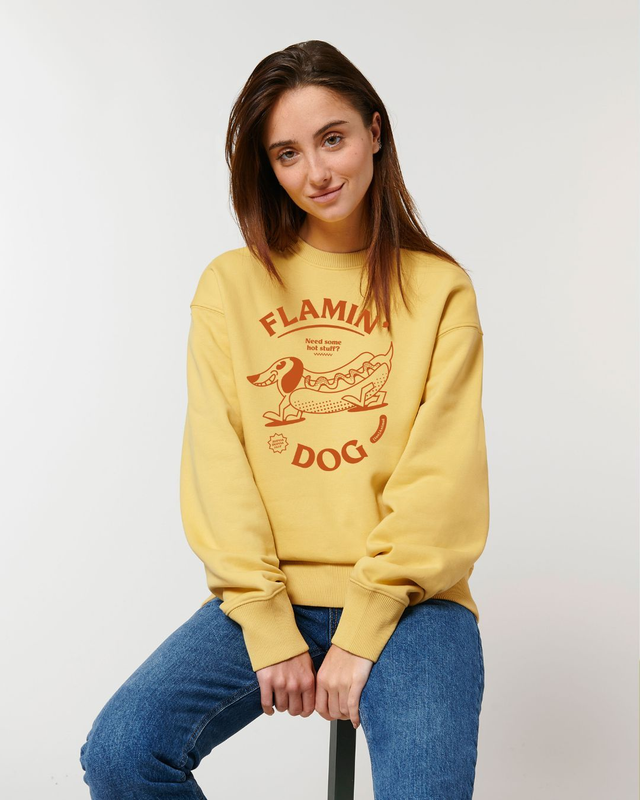 Sudadera Premium Flaming Dog Jojoba