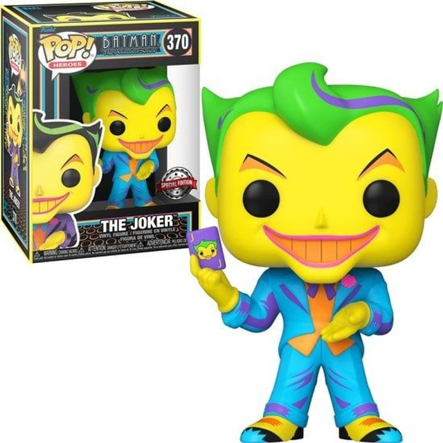 DC Comics: The Joker (Black Light) Pop! #370