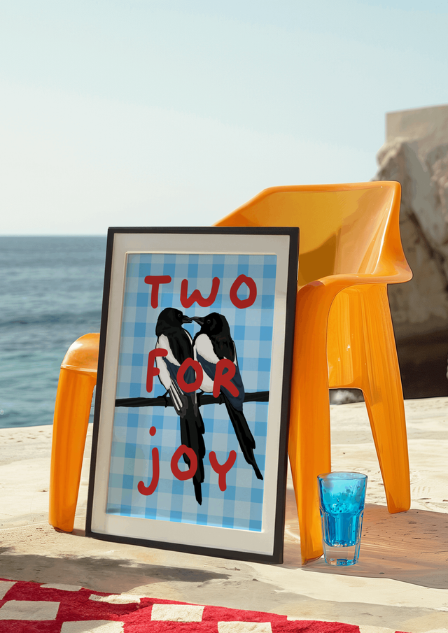 Two for Joy - Two Magpies Print 