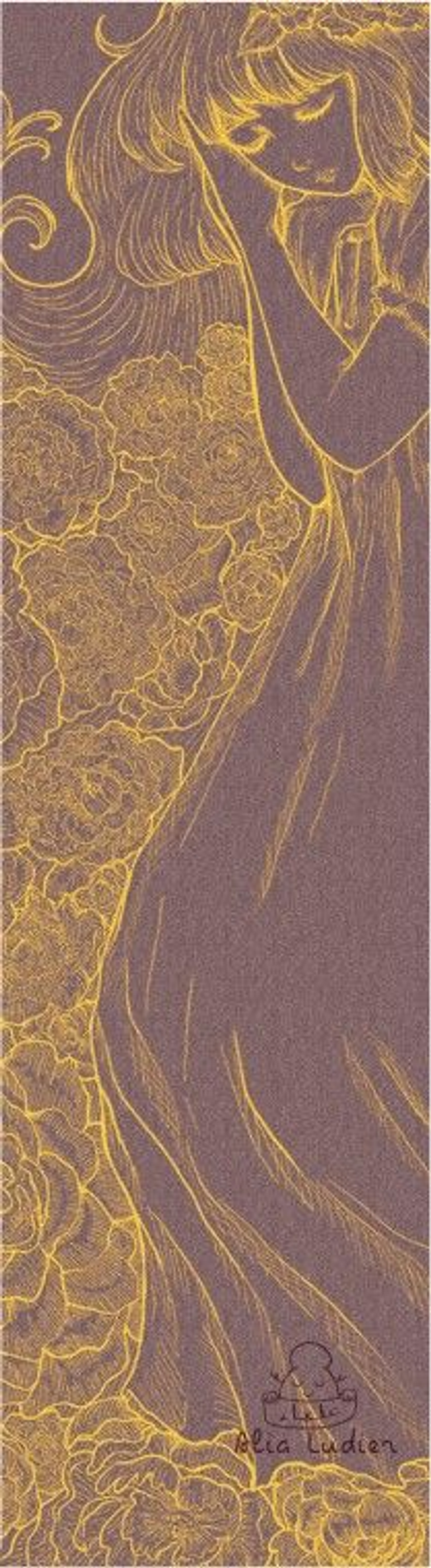 Marque-Pages- Peony Slumber