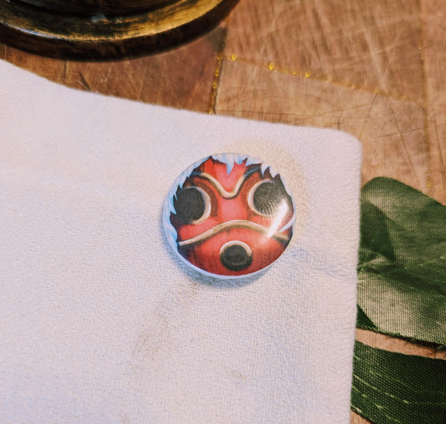 Mini Badge "Mononoke" - 25 mm 