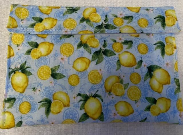 Reusable Snack Bag (Lemons)