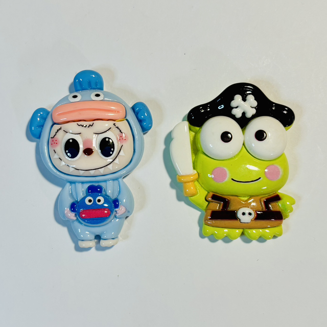 Lovely large flatback character various designs