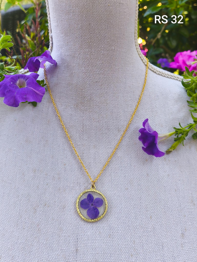 Collier RS32 violette 