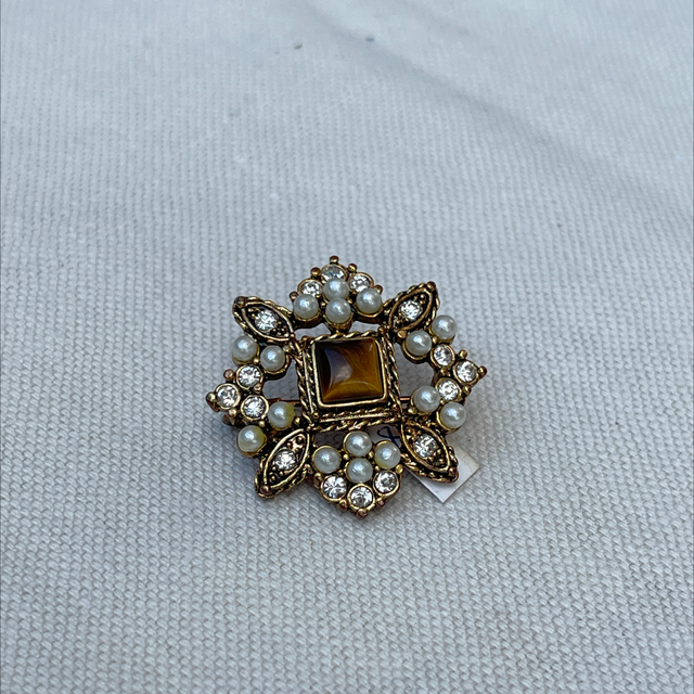 Viktorianische Retro Brosche 