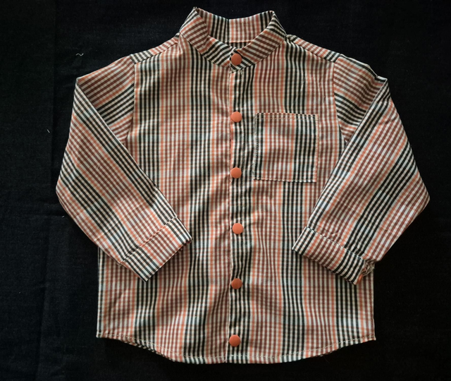 Chemise col mao taille 1 à 2ans