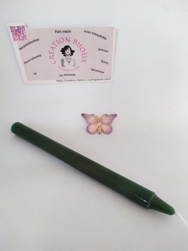 Bougie  verte 
