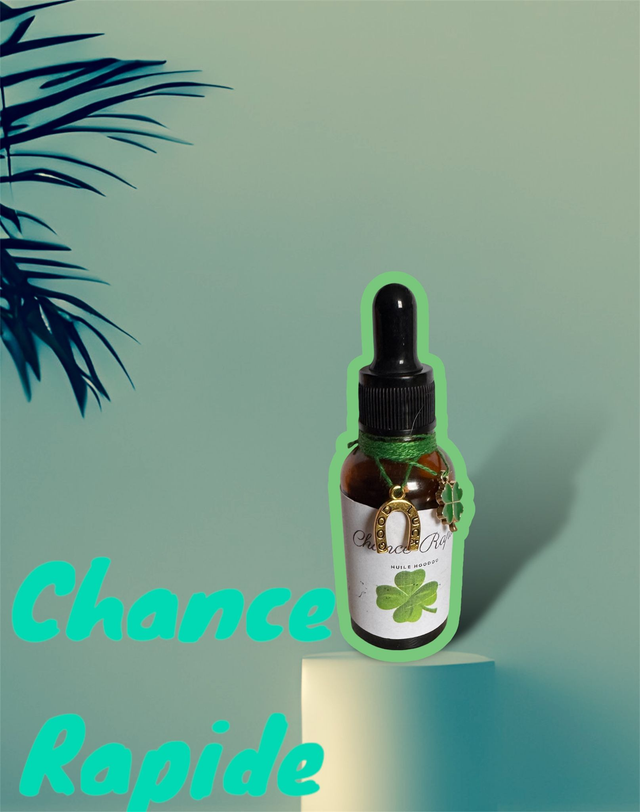 Huile Hoodoo Fast Luck : Attirez la Chance rapide