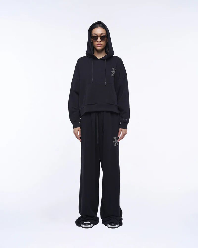 60358882 - RICHMOND X Felpa cropped con cappuccio