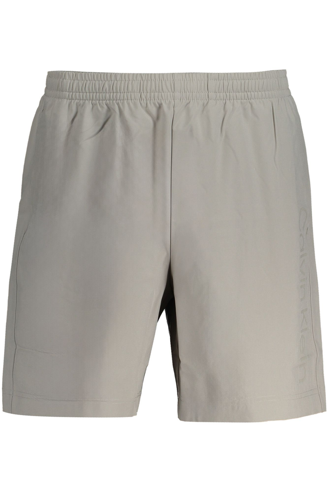 10555CALVIN KLEIN PANTALONE SHORT UOMO GRIGIO