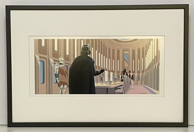 Vaderˋs dining room - Ralph McQuarrie / Star Wars 