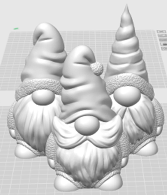 Gnome mit LED Beleuchtung